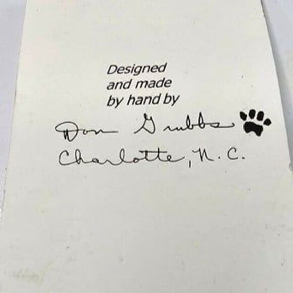 Lucky Dog Studios Copper Enamel Swirl Teardrop Earrings Handmade Charlotte, NC - Picture 4 of 4